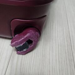 キャリーケース(赤)　ジャンクの画像