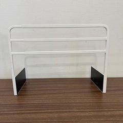 伸縮式　バスタオルハンガー　マグネットの画像