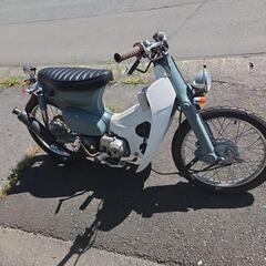 スーパーカブ50　改造　カスタム途中　の画像