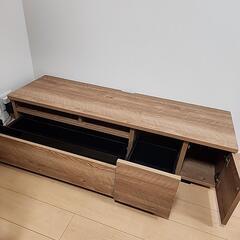 LOWYA　ロウヤ　テレビ台　テレビボード　140cm シャビーナチュラルの画像