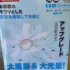 新品未使用 ファンライトの画像