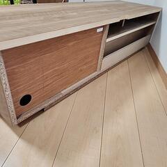 LOWYA　ロウヤ　テレビ台　テレビボード　140cm シャビーナチュラルの画像