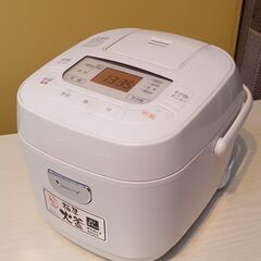 IRIS OHYAMA　炊飯器　3合　KS-RC21M05-W　2024年製　　　■近隣配送無料 買取GO‼　栄和店の画像