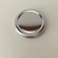 ガラス製ジャム瓶 350ml ×12個＆フタ24個セット（未使用） の画像