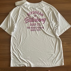 Billabong ビラボン　水陸両用　ラッシュガード　UV Tシャツ　ホワイトの画像