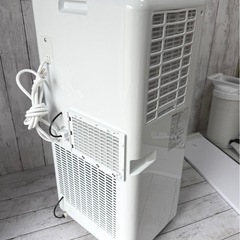 札幌市内配送可 美品 23年製 山善 YAMAZEN 移動式クーラー スポットエアコン YEC-K222(W) 冷風/除湿/送風 の画像
