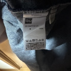 GU デニムワンピースの画像