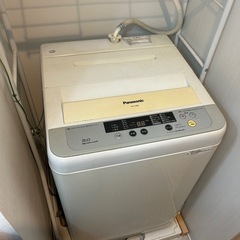 パナソニック　洗濯機の画像