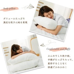 大きめの抱き枕(本体150cm × 50cm)の画像