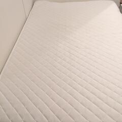 【無料】【無印良品】セミダブルベッドの画像
