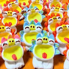 🌿🌺自由研究にも❗️色付けシーサー🌺🌿の画像