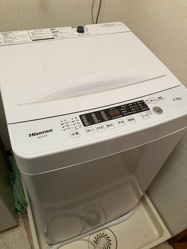 Hisense 洗濯機 HW-K55E HW-K55E | ハイセンスジャパン株式会社