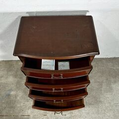 『TOKAIKAGU』東海家具 ベネチア 4段チェスト チェスト キャビネット飾台 飾り台 コンソール RWche15の画像