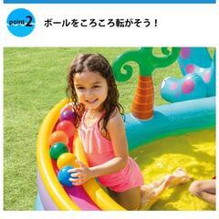 インテックス　プール　子供用品　恐竜の画像