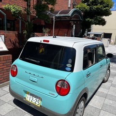 🌈キュートなカラ〜ラパン27年式車検2年付‼️上級X仕様です。の画像