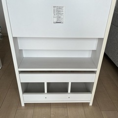 あげます　子供用　本棚白色の画像