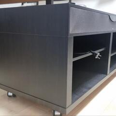 スピーカー付きテレビ台の画像