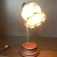 引き渡し先が決定しました　アンティーク 卓上ランプの画像