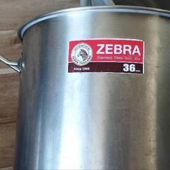 ZEBRAのステンレス鍋の画像