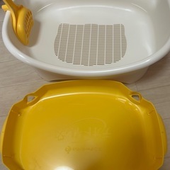 猫のシステムトイレの画像