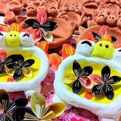 🌿🌺ハンドメイド・小物入れシーサー🌺🌿の画像