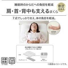 【ニトリ】肩・首・背中も支える枕の画像