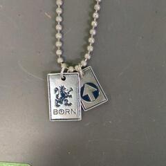 0720-119 r.newbold　シルバーネックレスの画像