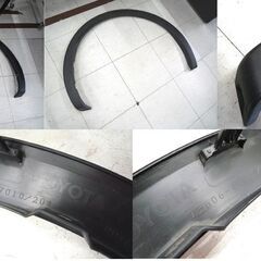 現状品 60系 プリウス リアフェンダーモール ツヤ消しブラック 左右セット 75606-47010 75605-47010 中古 PRIUS 苫小牧西店の画像