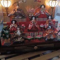 雛人形 。オルゴール付きの画像
