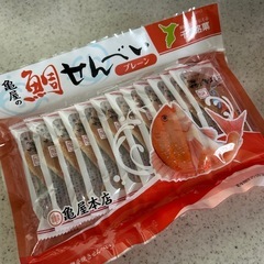 鯛せんべい・白桃ゼリーの画像