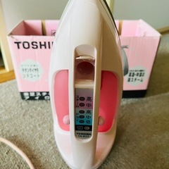 東芝 TOSHIBA スチームアイロン　TA-B55 ピンクの画像