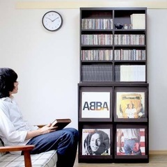 レコードラック（サムライ家具）譲りますの画像
