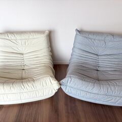 【50周年記念カラー】ligne roset TOGO（リーンロゼ トーゴ）ソファ | ベージュの画像