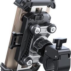 自転車 バイク スマホ ホルダー 片手操作 デュアル 振動 ダンパー 衝撃吸収 手ぶれ補正 オートバイ 簡単取付 耐衝撃 スマホホルダー 携帯電話 自転車ホルダー 落下防止 360度回転 振動吸収 iPhone 16 / 16 Pro / 16 Plus / 16 Pro Max / iPhone 15 / 15 Pro / 15 Plus等 まとめ買い歓迎　卸ます　アマゾン引き上げ商品　倒産品　ネット商材　卸ます　転売　アマゾン引き上げ商品　卸し　問屋　倒産品　転売OK　ネット商材　アマゾンの画像