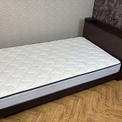美品　セミダブル　ベットセット
の画像