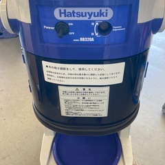 ブロック氷用かき氷機　店頭引き渡し限定の画像