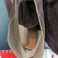 0720-082 レディース　スエードブーツ23センチの画像