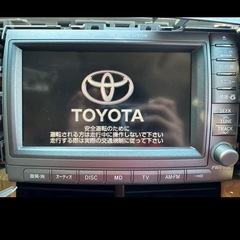 トヨタ　エステマ　ACR50 GSR50純正カーナビ　DVD TVの画像