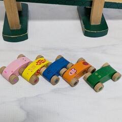 【定価5,500円】森のうんどうかい　ミニカー転がし　ビー玉コースターの画像