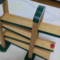 【定価5,500円】森のうんどうかい　ミニカー転がし　ビー玉コースターの画像