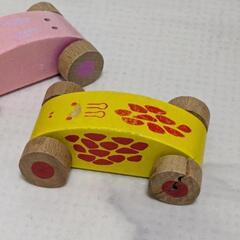 【定価5,500円】森のうんどうかい　ミニカー転がし　ビー玉コースターの画像