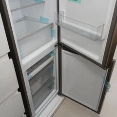 【ドリーム尾浜店】2ドア冷凍冷蔵庫　201L　Haier　2024年製　JR-M2DA(N)　GD　高さ(H)156×幅 (W)52.5×奥行(D)57.8(cm)の画像
