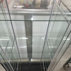 【ジャングルジャングル滋賀草津店】ガラスショーケース　J-250771の画像