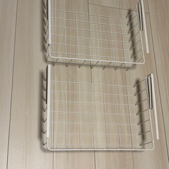 【未使用】　ニトリ　カラーボックス　収納棚　ワイヤーラックの画像