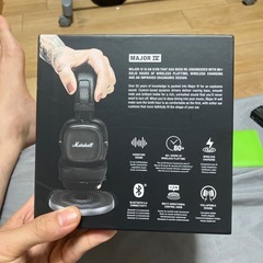 Marshall Major IV ワイヤレスヘッドホンの画像