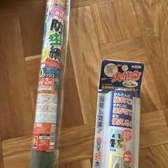 未使用窓飾りシート、ダイソー防虫網の画像