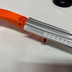 ビッグマン BIGMAN カッティングガイド MJ-1250 木工工具用 切削用ガイド アルミ製 クランプOK！ スライド式 中古品 ③の画像