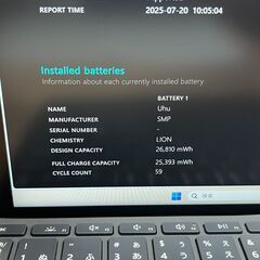 【SIM/超美品】0612　Surface Go2 LTE 8/128 Office2024 Win11 タブレット マイクロソフトの画像