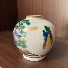 九谷焼 花瓶 飾り壺の画像