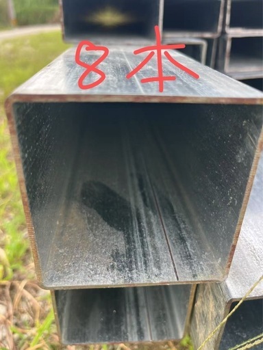 《話し中》 
未使用 角形鋼管柱  大波トタン